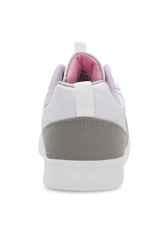 Slazenger IDENTY Kadın Sneaker Ayakkabıları Beyaz - Lila - Thumbnail