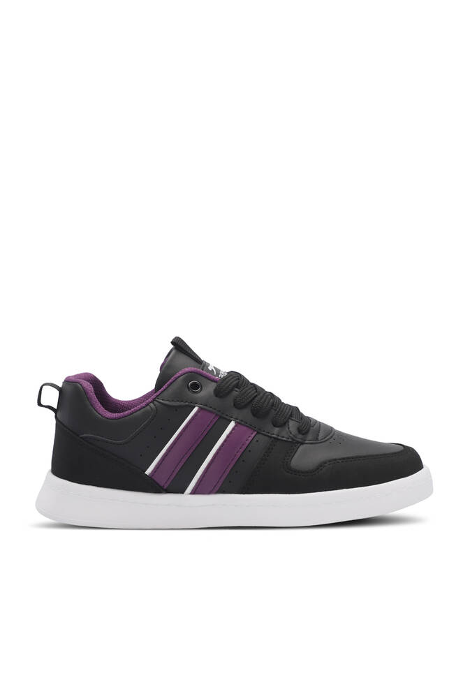 Slazenger IDENTY Kadın Sneaker Ayakkabıları Siyah - Mor