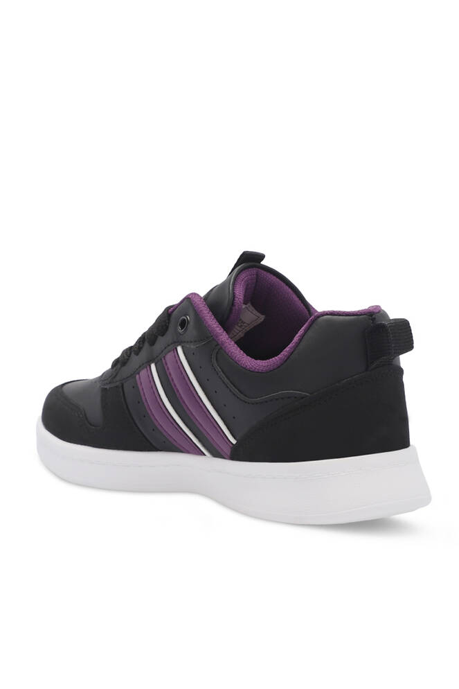 Slazenger IDENTY Kadın Sneaker Ayakkabıları Siyah - Mor