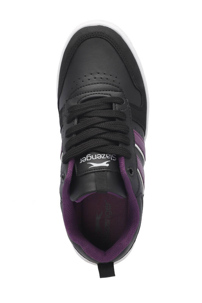 Slazenger IDENTY Kadın Sneaker Ayakkabıları Siyah - Mor