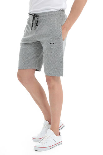 Slazenger ILISION Erkek Şort Gri - Thumbnail