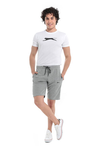 Slazenger ILISION Erkek Şort Gri - Thumbnail