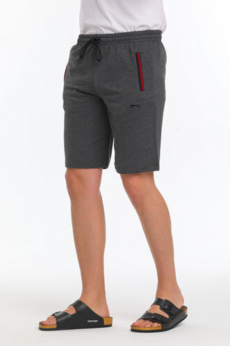 Slazenger IMPORT Erkek Şort Koyu Gri - Thumbnail
