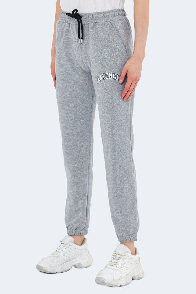 Slazenger INCOME Kadın Gri Eşofman Altı