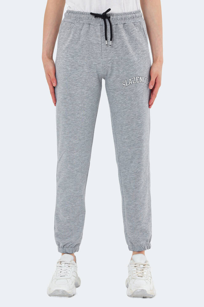 Slazenger INCOME Kadın Gri Eşofman Altı