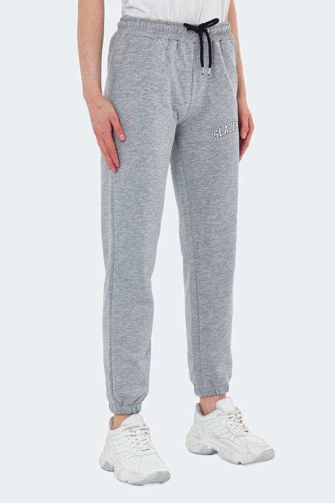 Slazenger INCOME Kadın Gri Eşofman Altı