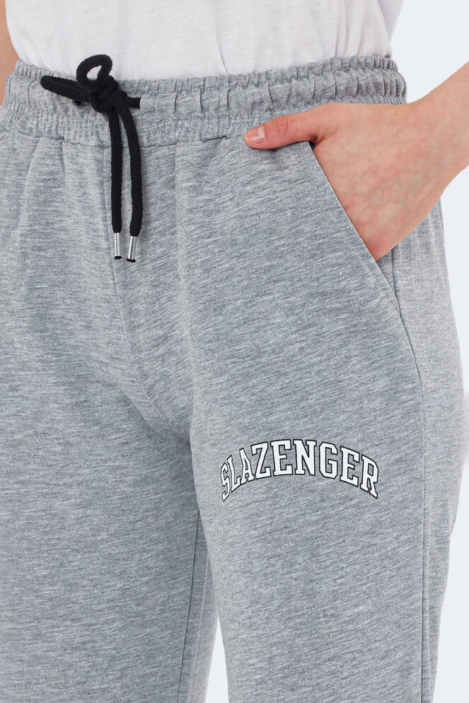 Slazenger INCOME Kadın Gri Eşofman Altı