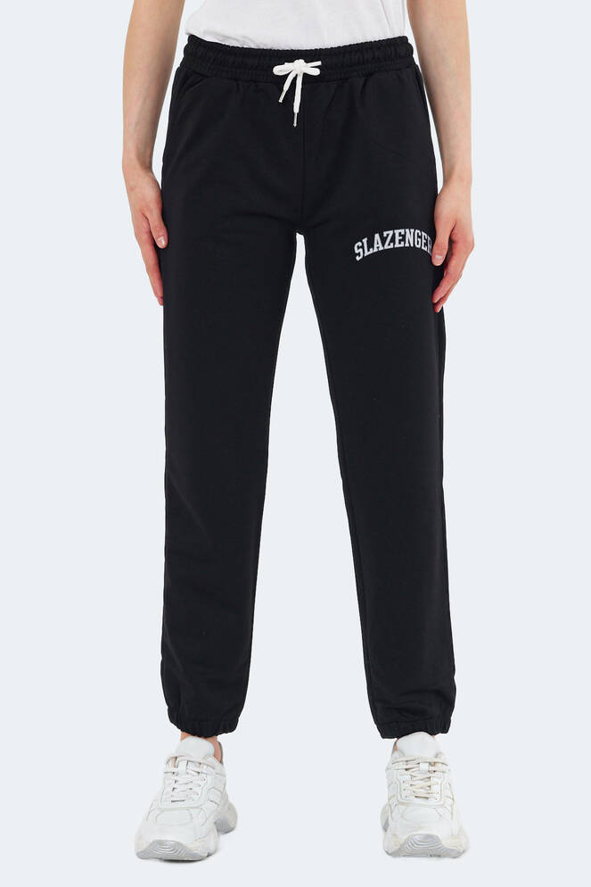 Slazenger INCOME Kadın Siyah Eşofman Altı