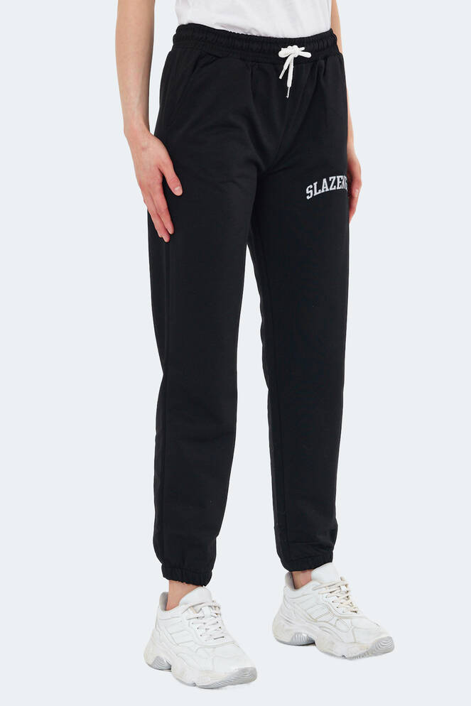 Slazenger INCOME Kadın Siyah Eşofman Altı