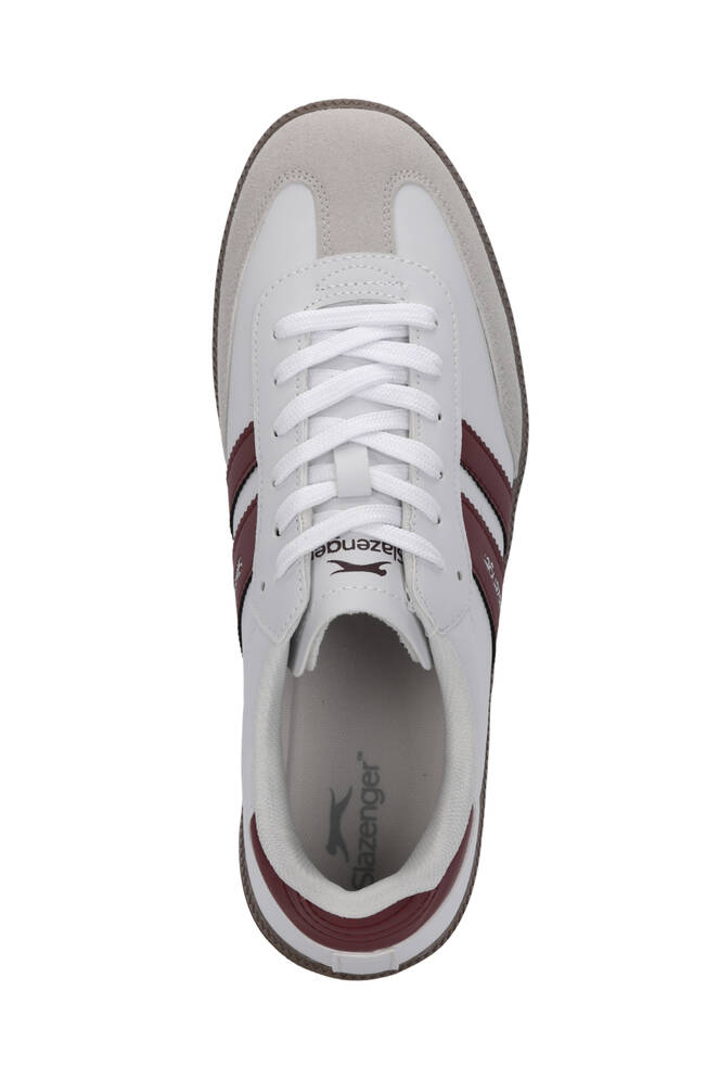 Slazenger INDIA Erkek Beyaz / Bordo Günlük Spor Ayakkabısı