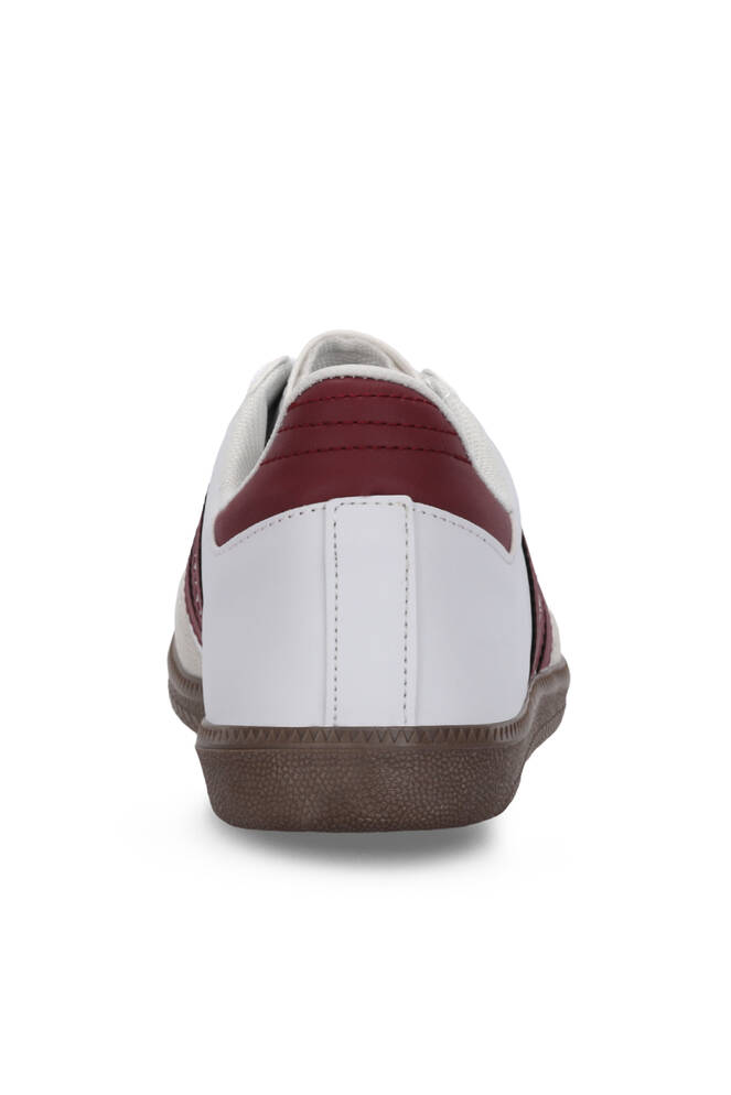 Slazenger INDIA Erkek Beyaz / Bordo Günlük Spor Ayakkabısı