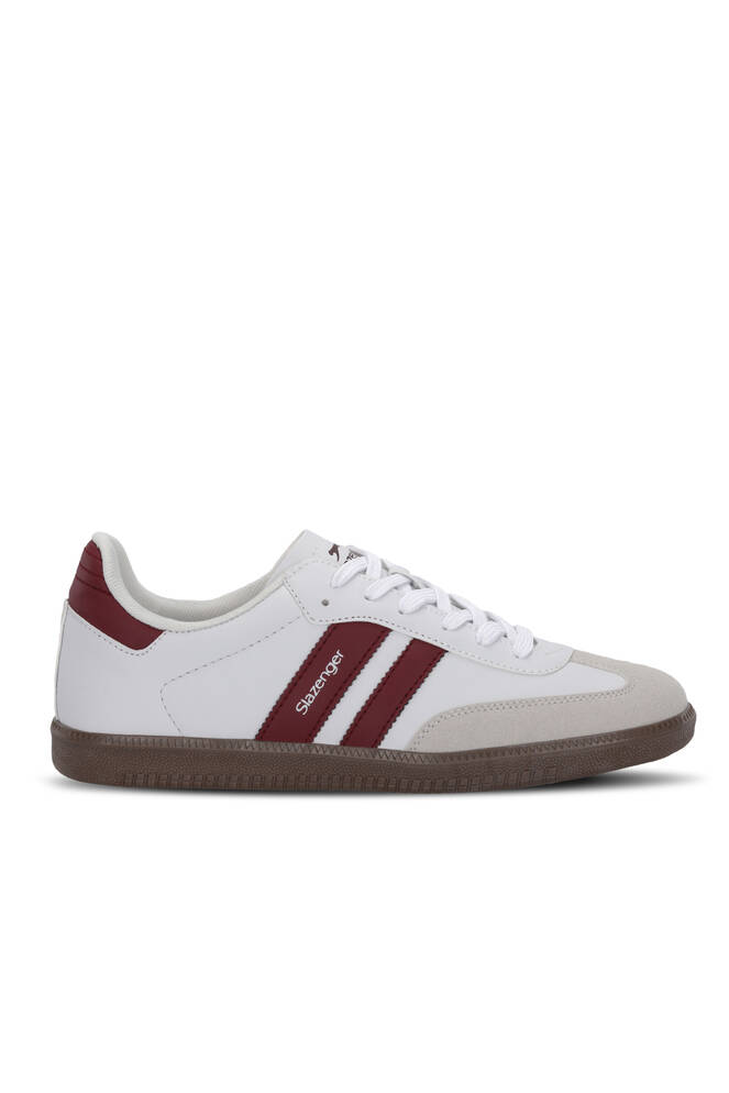 Slazenger INDIA Erkek Beyaz / Bordo Günlük Spor Ayakkabısı