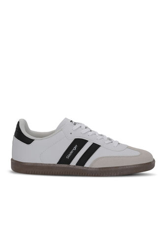 Slazenger - Slazenger INDIA Erkek Beyaz / Siyah Günlük Spor Ayakkabısı