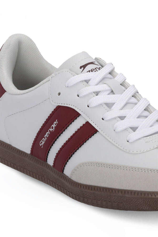 Slazenger INDIA Kadın Beyaz / Bordo Günlük Spor Ayakkabısı