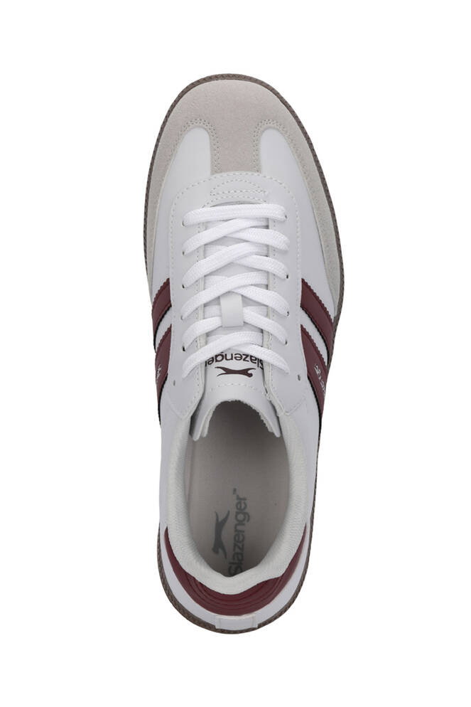 Slazenger INDIA Kadın Beyaz / Bordo Günlük Spor Ayakkabısı