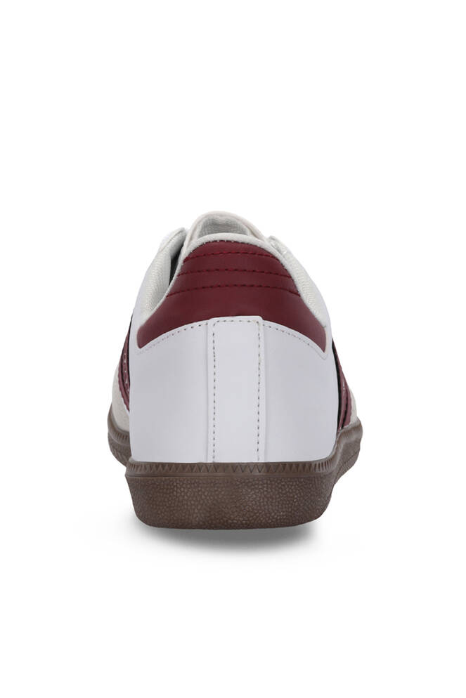 Slazenger INDIA Kadın Beyaz / Bordo Günlük Spor Ayakkabısı