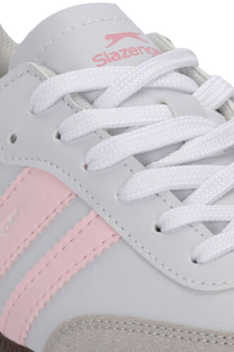 Slazenger INDIA Kadın Beyaz / Pembe Günlük Spor Ayakkabısı - Thumbnail