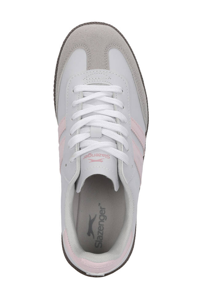 Slazenger INDIA Kadın Beyaz / Pembe Günlük Spor Ayakkabısı