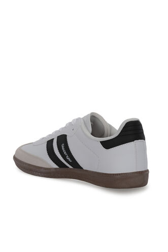 Slazenger INDIA Kadın Beyaz / Siyah Günlük Spor Ayakkabısı - Thumbnail