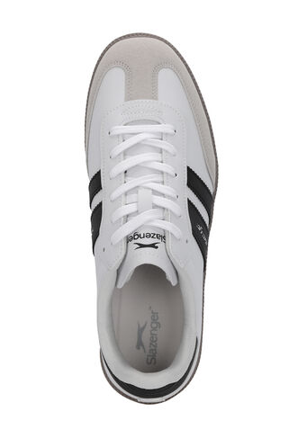 Slazenger INDIA Kadın Beyaz / Siyah Günlük Spor Ayakkabısı - Thumbnail