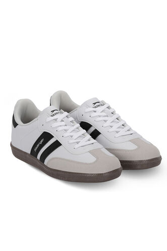 Slazenger INDIA Kadın Beyaz / Siyah Günlük Spor Ayakkabısı - Thumbnail