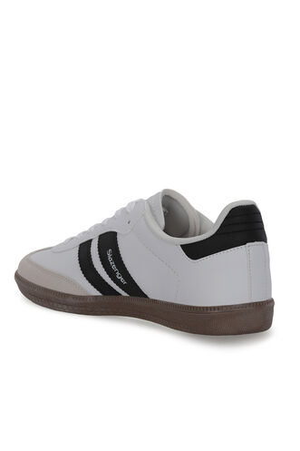 Slazenger INDIA Kadın Beyaz / Siyah Günlük Spor Ayakkabısı - Thumbnail