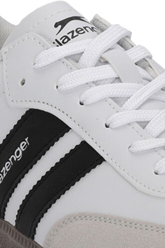 Slazenger INDIA Kadın Beyaz / Siyah Günlük Spor Ayakkabısı - Thumbnail