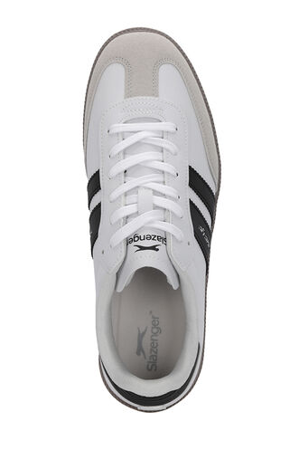 Slazenger INDIA Kadın Beyaz / Siyah Günlük Spor Ayakkabısı - Thumbnail