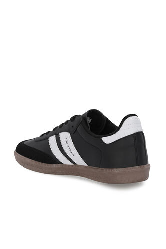 Slazenger INDIA Kadın Siyah / Beyaz Günlük Spor Ayakkabısı - Thumbnail