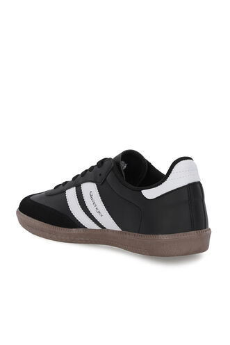 Slazenger INDIA Kadın Siyah / Beyaz Günlük Spor Ayakkabısı - Thumbnail