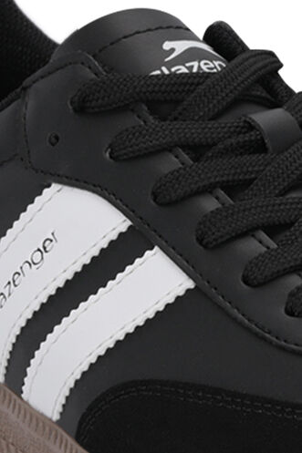 Slazenger INDIA Kadın Siyah / Beyaz Günlük Spor Ayakkabısı - Thumbnail