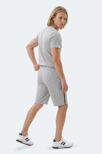 Slazenger INFUSE Erkek Gri Şort - Thumbnail