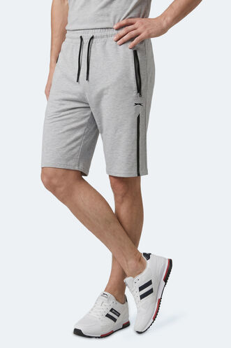 Slazenger INFUSE Erkek Gri Şort - Thumbnail