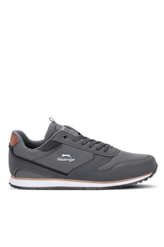 Slazenger INVICIBLE Erkek Sneaker Ayakkabı Koyu Gri - Thumbnail