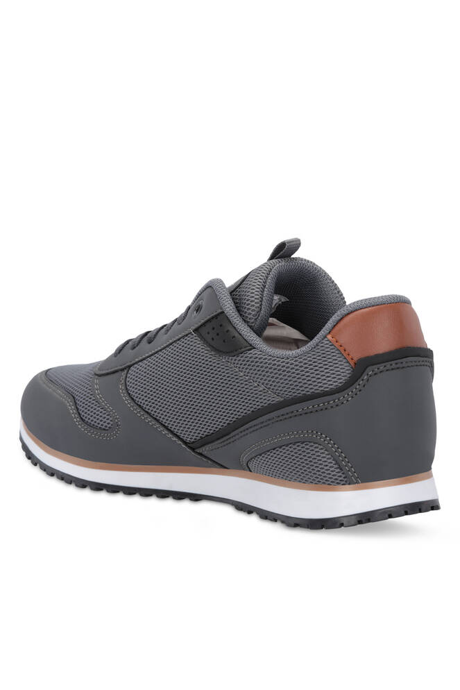 Slazenger INVICIBLE Erkek Sneaker Ayakkabı Koyu Gri