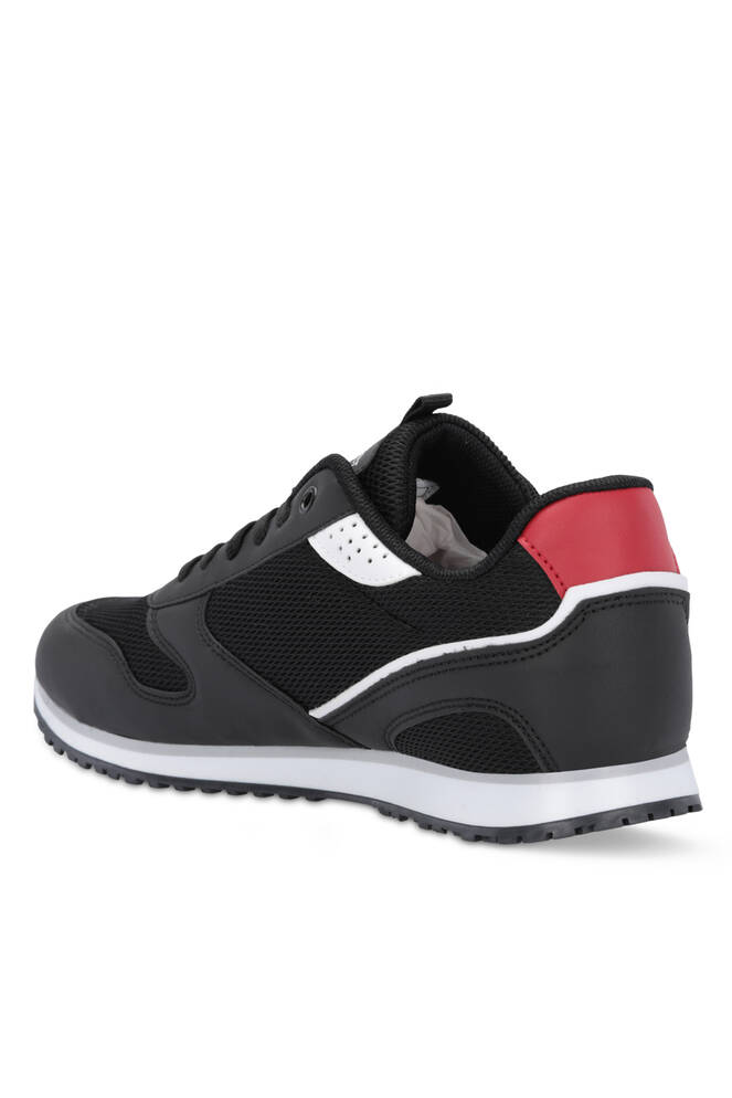 Slazenger INVICIBLE Erkek Sneaker Ayakkabı Siyah - Beyaz