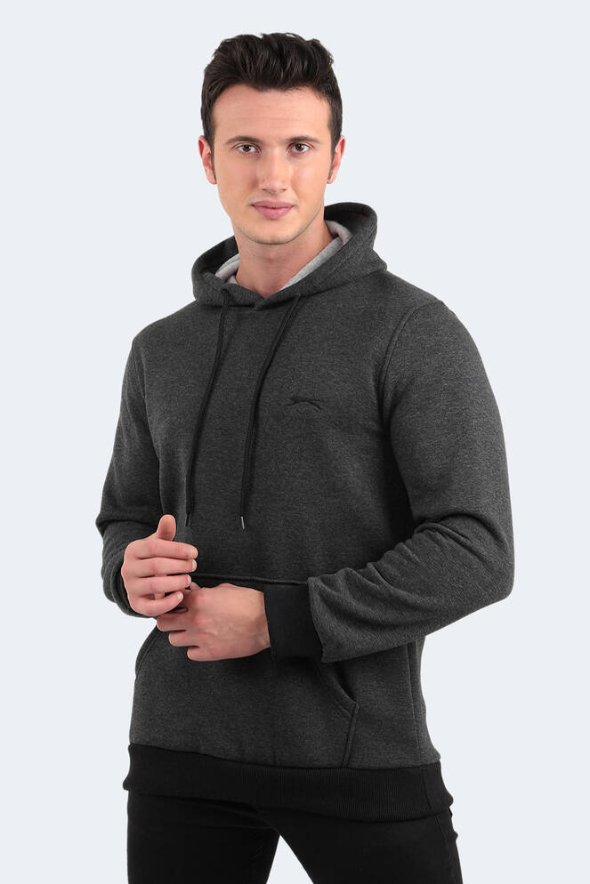 Slazenger IPANEMA Erkek Antrasit Sweatshırt