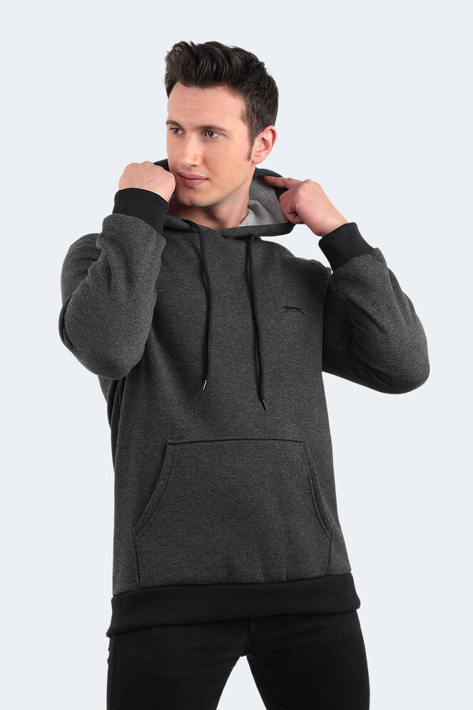 Slazenger IPANEMA Erkek Antrasit Sweatshırt