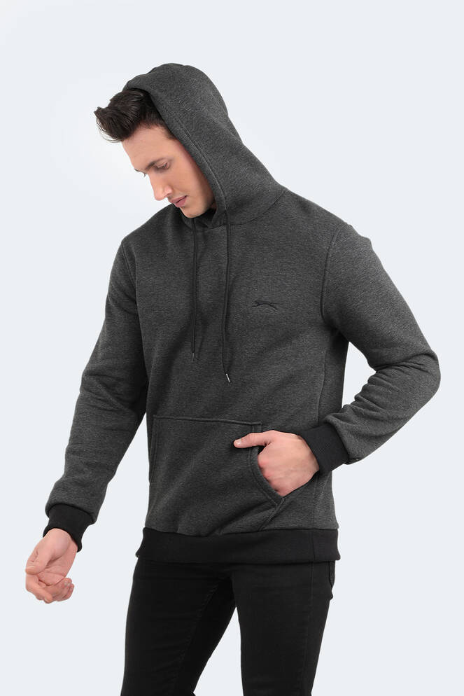 Slazenger IPANEMA Erkek Antrasit Sweatshırt
