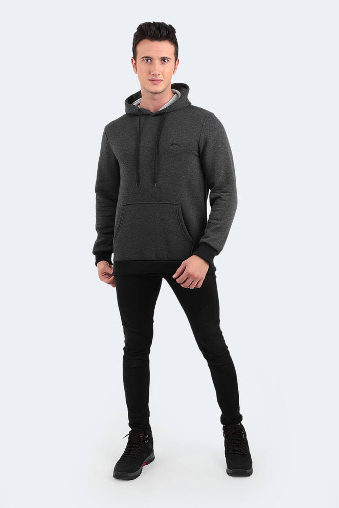 Slazenger IPANEMA Erkek Antrasit Sweatshırt
