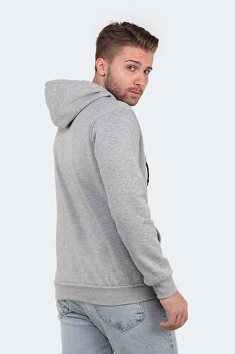Slazenger IPANEMA Erkek Sweatshirt Gri - Thumbnail