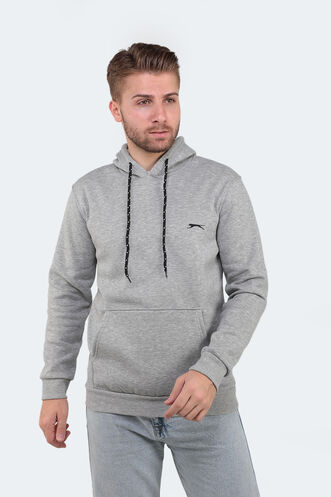 Slazenger IPANEMA Erkek Sweatshirt Gri - Thumbnail
