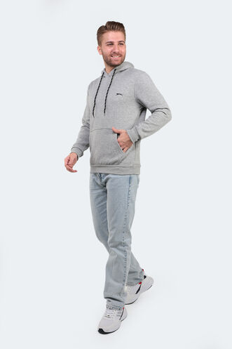 Slazenger IPANEMA Men's Sweatshirt Gray - Thumbnail