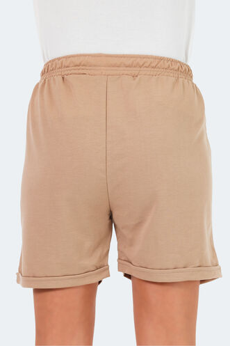 Slazenger IRENA Kadın Şort Bej - Thumbnail