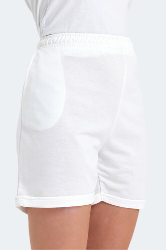 Slazenger IRENA Women's Shorts Ecru - Thumbnail