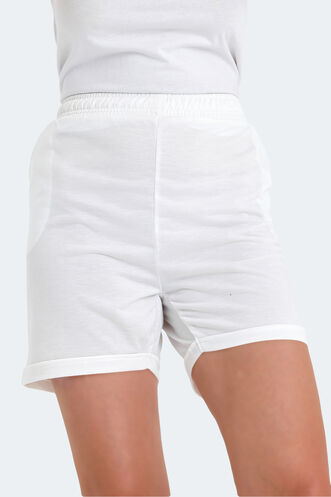 Slazenger IRENA Women's Shorts Ecru - Thumbnail