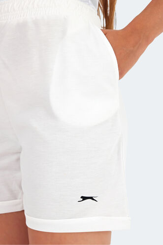 Slazenger IRENA Women's Shorts Ecru - Thumbnail