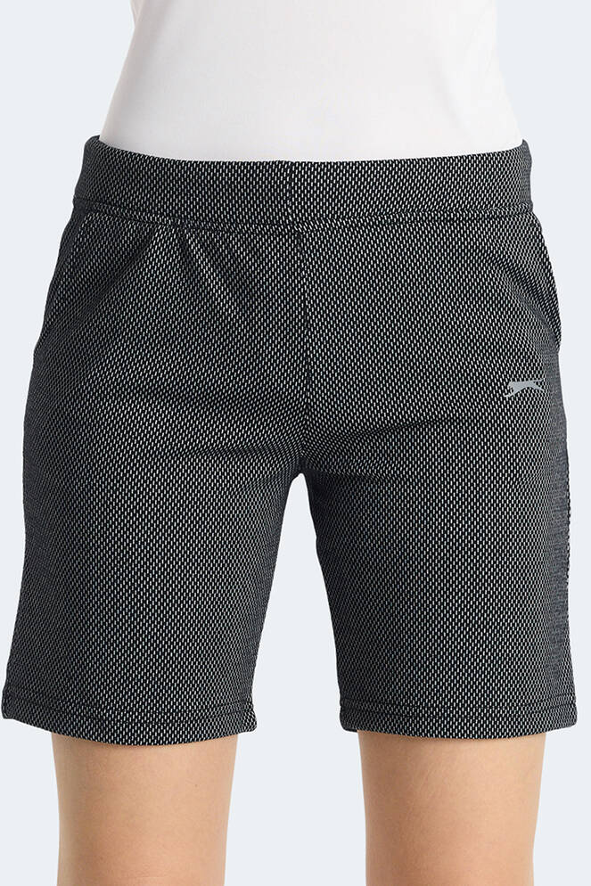 Slazenger IRMUSKA Kadın Fitness Şort Siyah