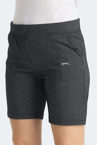 Slazenger IRMUSKA Kadın Fitness Şort Siyah - Thumbnail