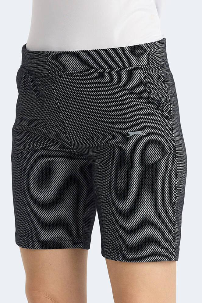 Slazenger IRMUSKA Kadın Fitness Şort Siyah